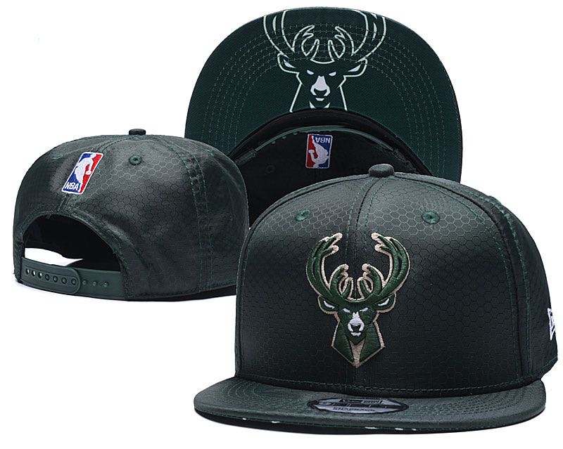 Cheap 2021 NBA Milwaukee Bucks Hat TX